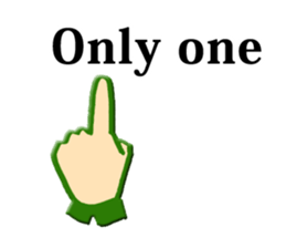 hand sign stickers sticker #8657414