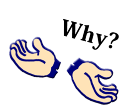 hand sign stickers sticker #8657416