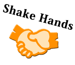 hand sign stickers sticker #8657418