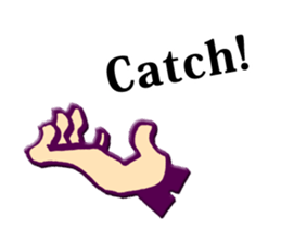 hand sign stickers sticker #8657422