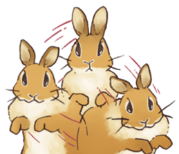 Funny Bunny's Sticker sticker #8657572