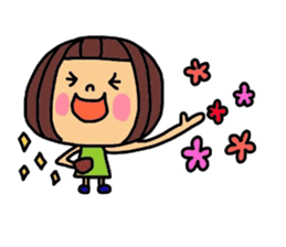 Deco-chan The memorial day version. sticker #8657834