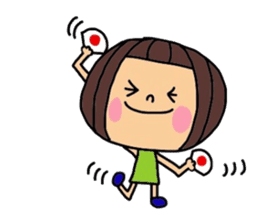 Deco-chan The memorial day version. sticker #8657844