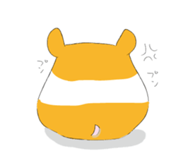 pocha hamu sticker #8658046