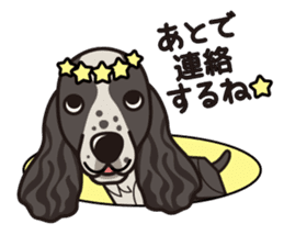 iinu - English Cocker Spaniel sticker #8658317
