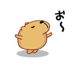 Kyapibara and Aja Rappii sticker #8658395