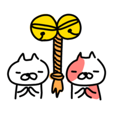 Cat love 2 sticker #8658469