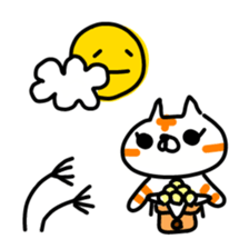 Cat love 2 sticker #8658489