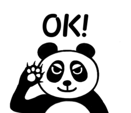 panda & bear 123(English) sticker #8658679