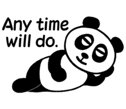 panda & bear 123(English) sticker #8658686
