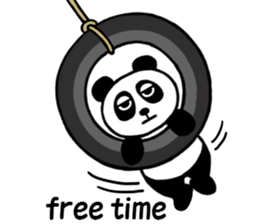 panda & bear 123(English) sticker #8658687