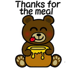 panda & bear 123(English) sticker #8658705