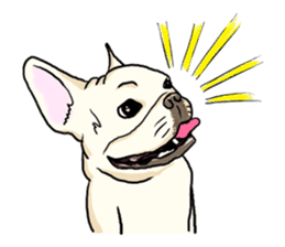 French Bulldog's Response sticker #8659046