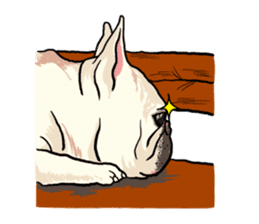 French Bulldog's Response sticker #8659047