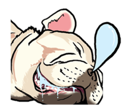 French Bulldog's Response sticker #8659049