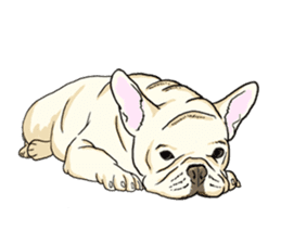 French Bulldog's Response sticker #8659058