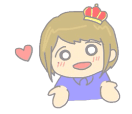 Baby princes sticker #8659587
