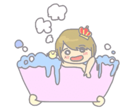 Baby princes sticker #8659592
