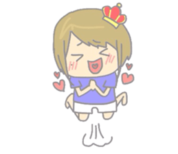 Baby princes sticker #8659597