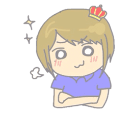 Baby princes sticker #8659604