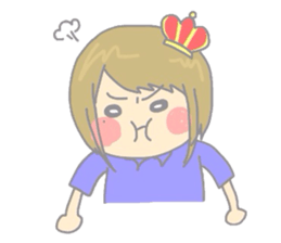 Baby princes sticker #8659608