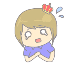 Baby princes sticker #8659614