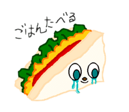 Cry emamouse Food sticker #8660042