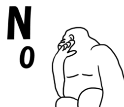 uzagorilla sticker #8660469