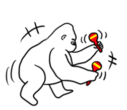 uzagorilla sticker #8660474