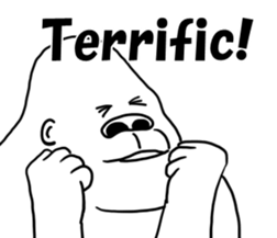 uzagorilla sticker #8660483