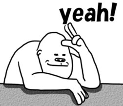 uzagorilla sticker #8660484