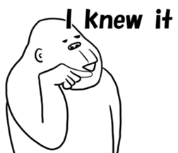 uzagorilla sticker #8660500