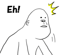 uzagorilla sticker #8660504