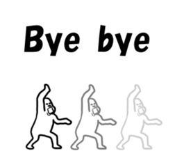 uzagorilla sticker #8660505