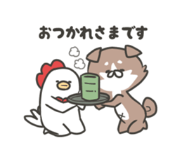 shibainu&tebasakisan6 sticker #8660605