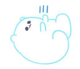 Warm Bear sticker #8660732