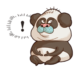 The Taciturn Panda sticker #8660794