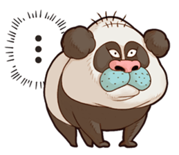The Taciturn Panda sticker #8660796