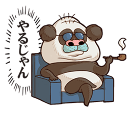 The Taciturn Panda sticker #8660809