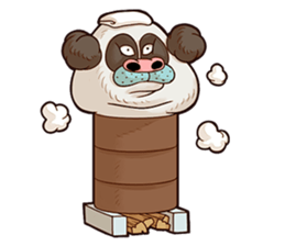 The Taciturn Panda sticker #8660815