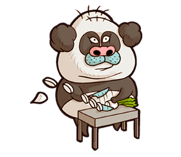 The Taciturn Panda sticker #8660817