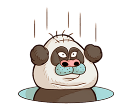 The Taciturn Panda sticker #8660819