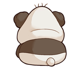 The Taciturn Panda sticker #8660821