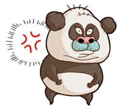 The Taciturn Panda sticker #8660823