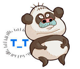 The Taciturn Panda sticker #8660824