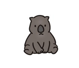 Wombat of Sticker sticker #8661226