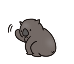 Wombat of Sticker sticker #8661233