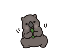 Wombat of Sticker sticker #8661234