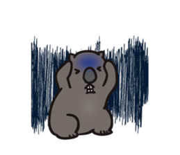 Wombat of Sticker sticker #8661236
