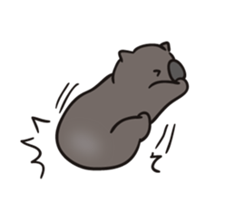 Wombat of Sticker sticker #8661241